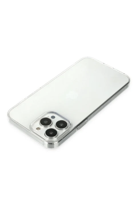 uryport Apple iPhone 14 Pro Max Kılıf Pc Sert Şeffaf Kapak - Şeffaf