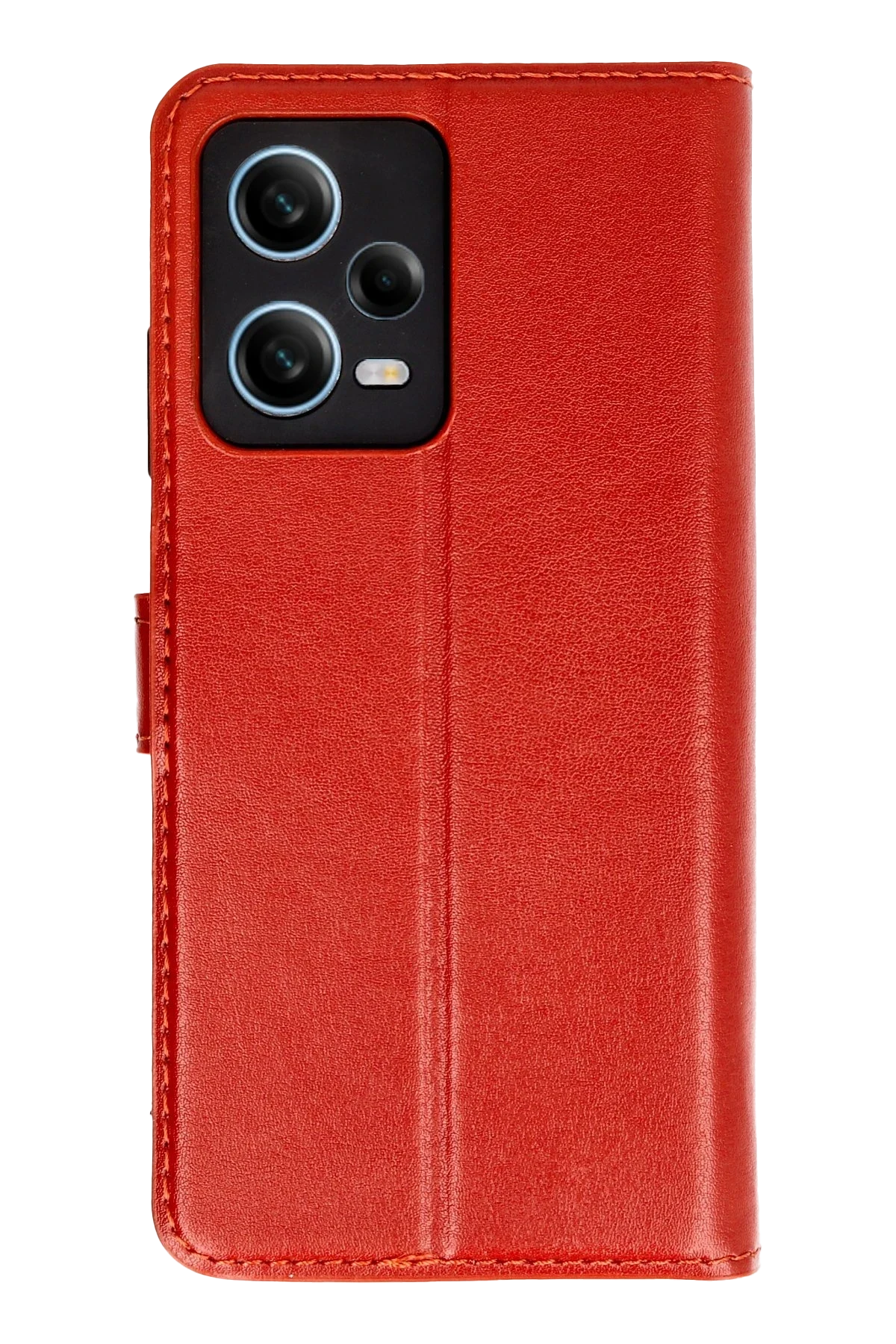 uryport Xiaomi Redmi Note 12 Pro 5G Kılıf Trend S Plus Kapaklı Kılıf - Kırmızı