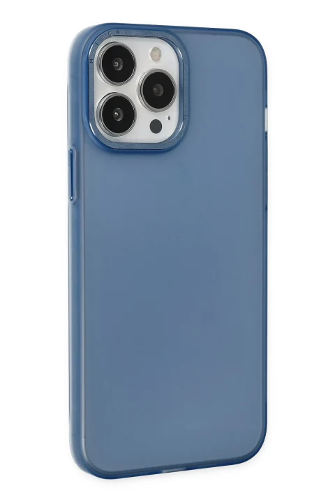 uryport Apple iPhone 13 Pro Kılıf Modos Metal Kapak - Lacivert