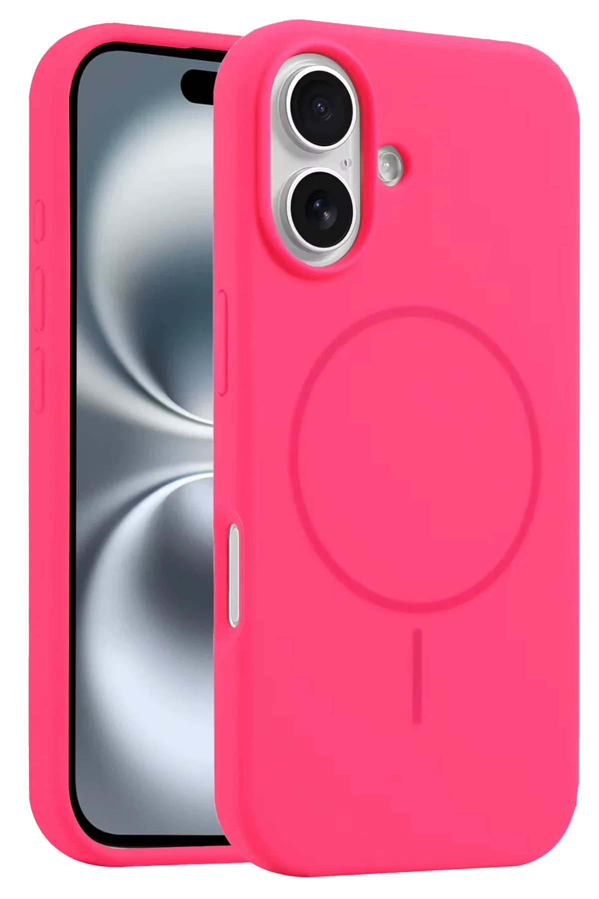 Joko Apple iPhone 16 Kılıf Jully Magsafe Kapak - Pembe