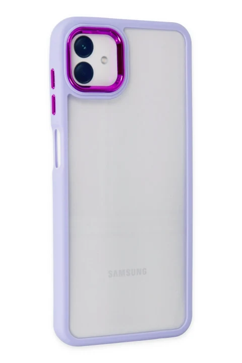 uryport Samsung Galaxy A04 Kılıf Dora Kapak - Lila