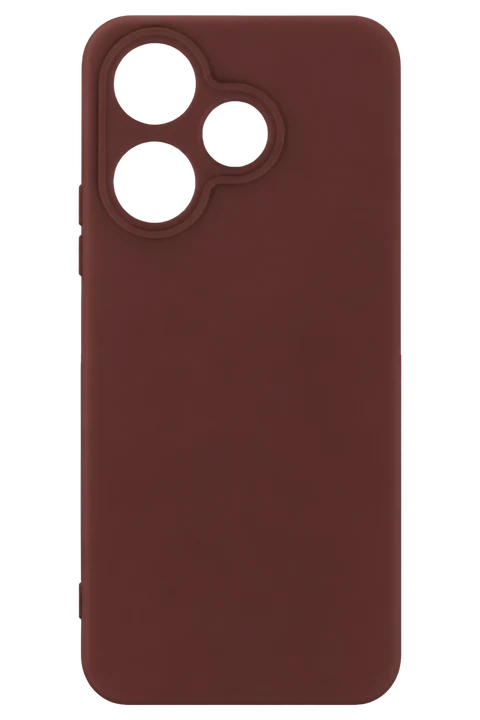 uryport Xiaomi Redmi 13 4G Kılıf First Silikon - Bordo