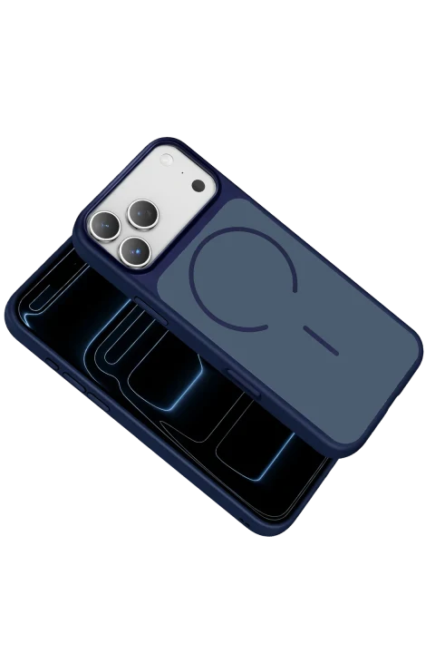 Joko Apple iPhone 17 Pro Max/18 Pro Max Rush Magsafe Kapak - Mavi