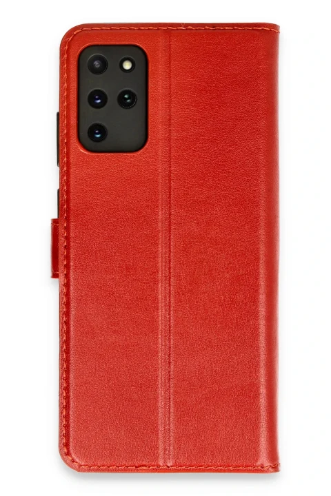 uryport Samsung Galaxy S20 Plus Trend S Plus Kapaklı Kılıf - Kırmızı