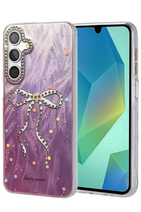 uryport Samsung Galaxy A54 5G Kılıf Blade Aynalı Desenli Kapak - Desen 1