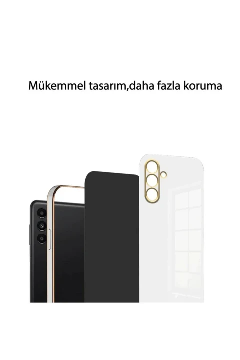 uryport Samsung Galaxy A16 5G Kılıf Volet Silikon - Açık Yeşil