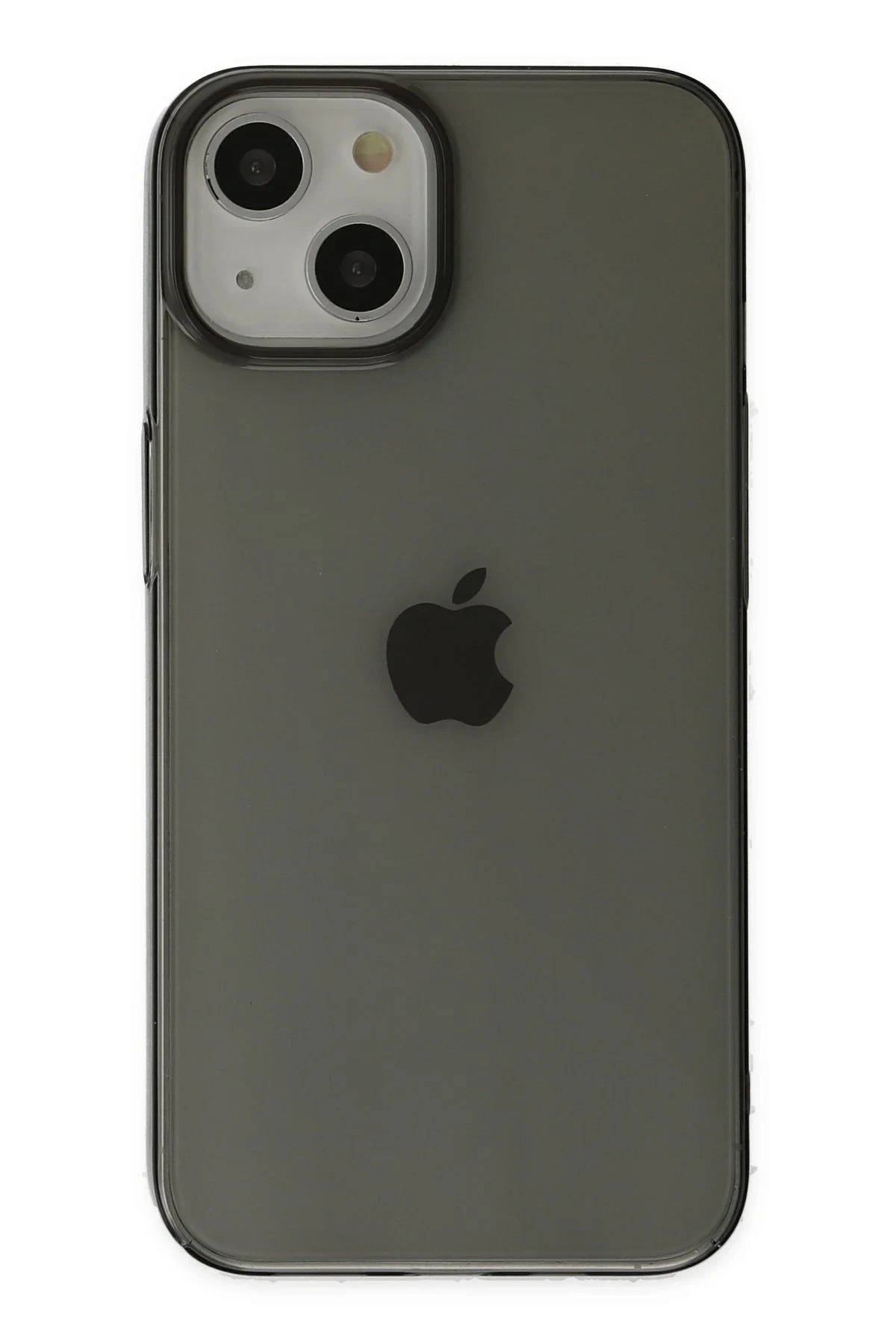 uryport Apple iPhone 14 Kılıf Pc Sert Şeffaf Kapak - Siyah