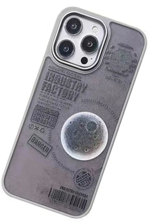 Movenchy Apple iPhone 14 Pro Terra Desenli Kapak - Siyah - 2