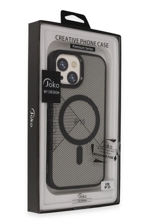 Joko Apple iPhone 15 Vito Magsafe Kapak - Titan Gri