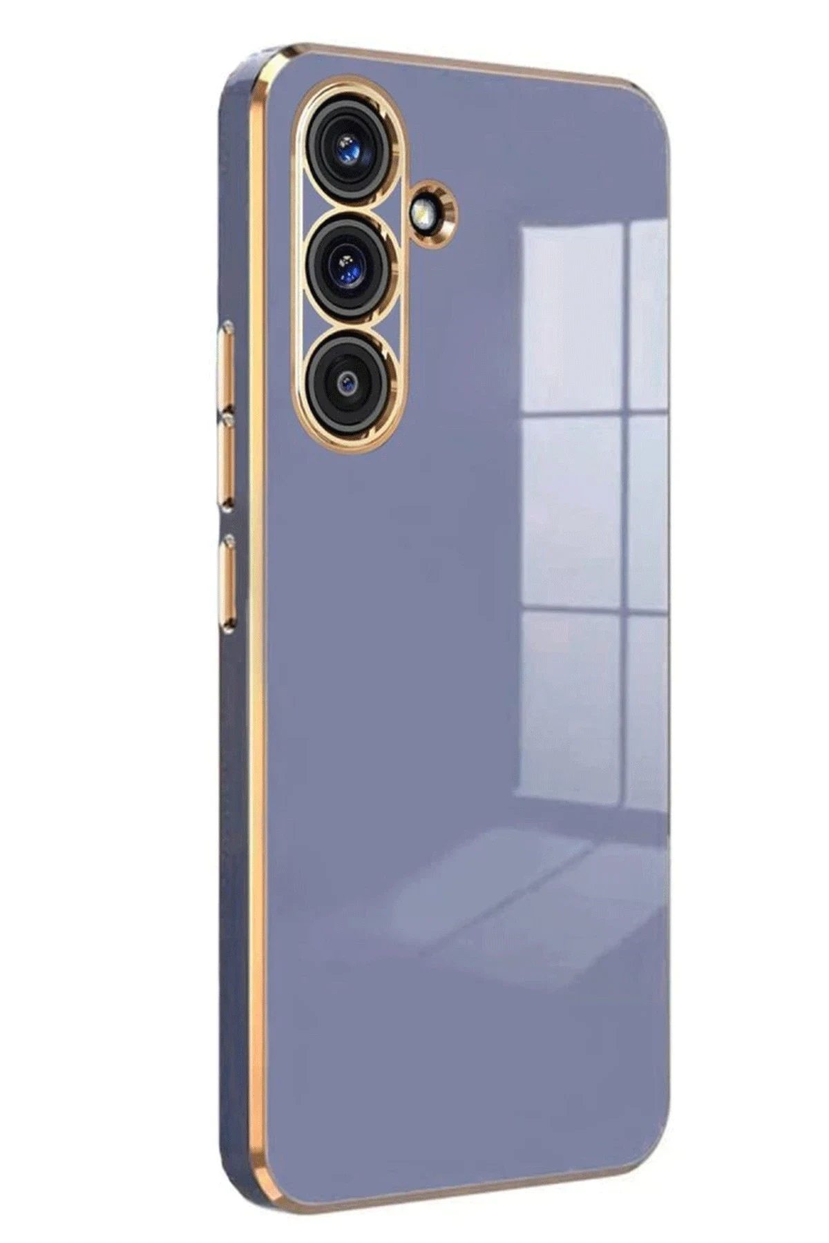 uryport Samsung Galaxy A17 5G Volet Silikon - Mavi