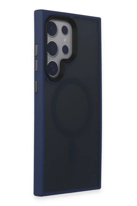 uryport Samsung Galaxy S24 Ultra Kılıf Trex Magneticsafe Kapak - Lacivert