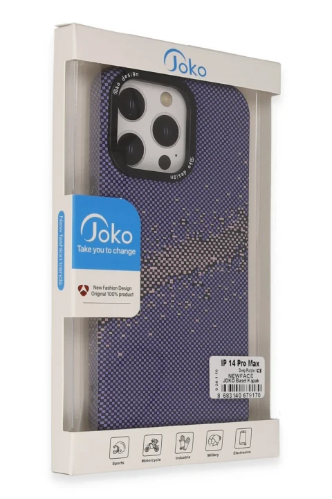 Joko Apple iPhone 15 Pro Max Basel Kapak - Derin Mor