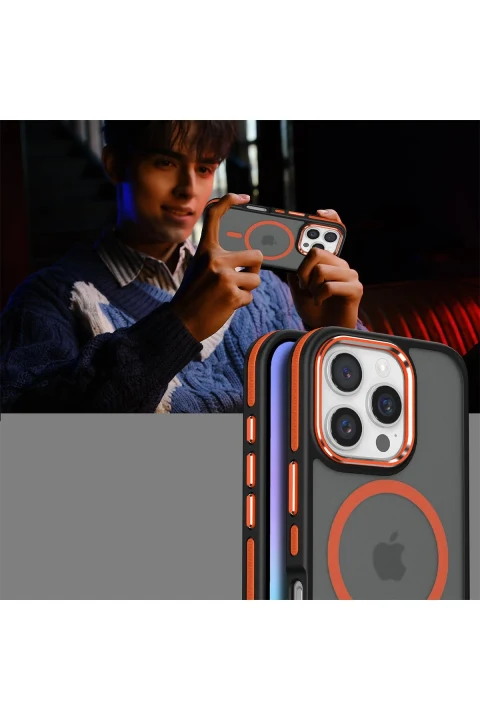 Joko Apple iPhone 16 Pro Winner Magsafe Kapak - Siyah