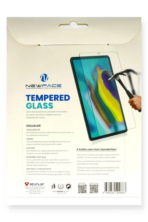 uryport Apple iPad 2025 10.9 10.nesil (A16) Tablet Cam Ekran Koruyucu