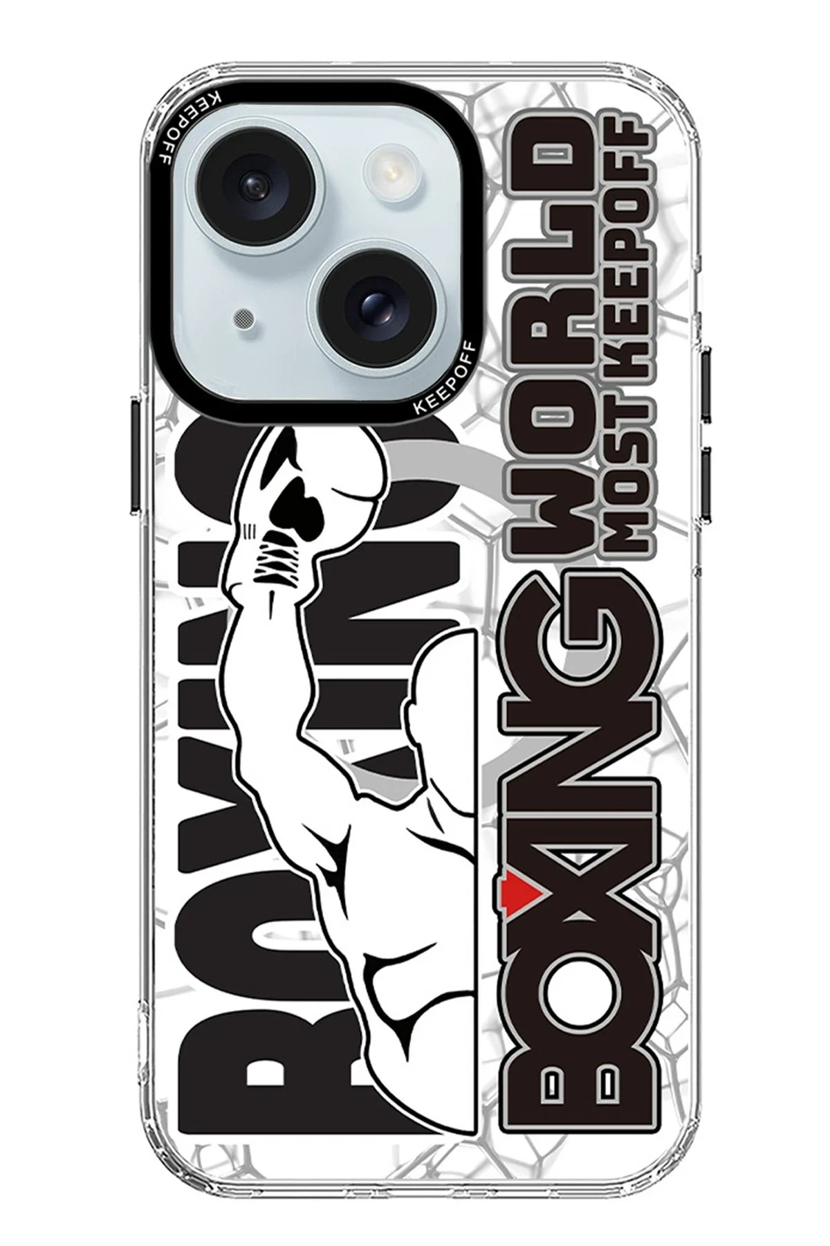 Keep Off Apple iPhone 15 Arena Fighting Magsafe Kapak - Win