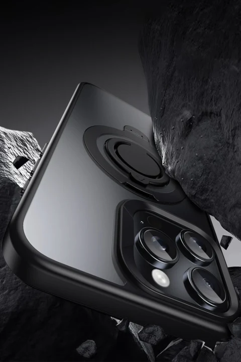 Joko Apple iPhone 16 Avatar 360 Dönen Magsafe Kapak - Lacivert