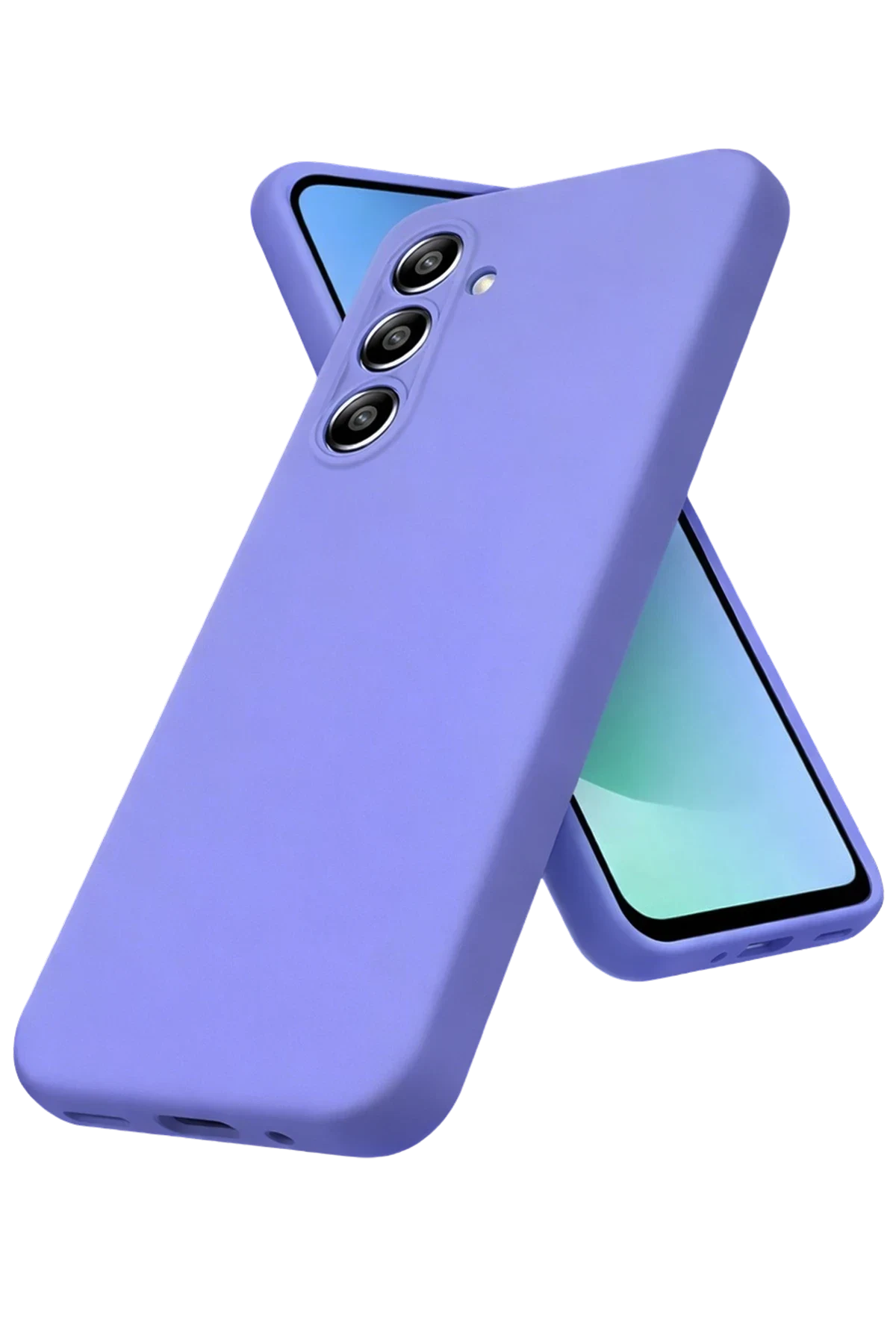 uryport Samsung Galaxy A27 5G First Silikon - Lila