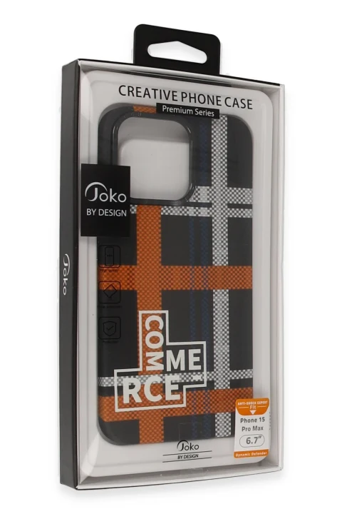 Joko Apple iPhone 15 Pro Max Kılıf Taret Kapak - Sarı