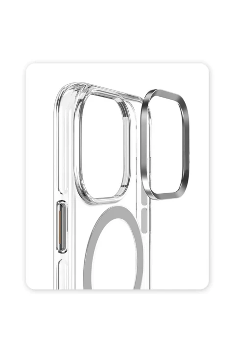 Joko Apple iPhone 16 Pro Max Crystal Magsafe Kapak - Şeffaf
