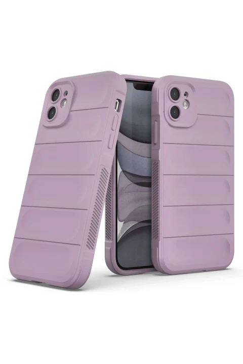 uryport Apple iPhone 11 Kılıf Optimum Silikon - Mor