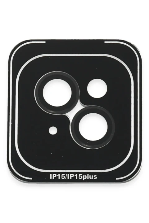 Joko Apple iPhone 15 PVD Metal Kamera Lens - Siyah