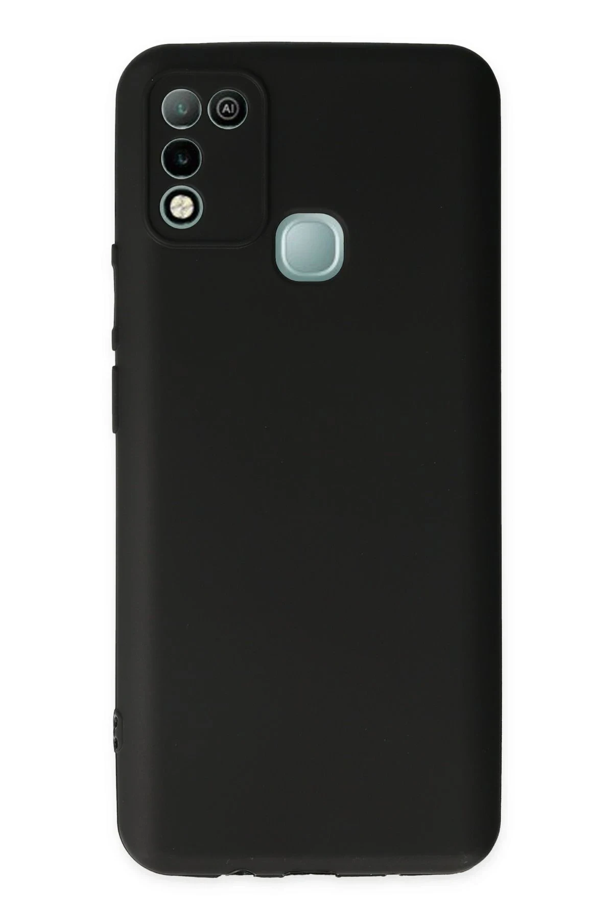 uryport İnfinix Hot 10 Play Kılıf First Silikon - Siyah