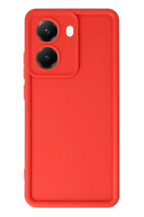 uryport Xiaomi Poco X7 Pro Viera Silikon - Kırmızı
