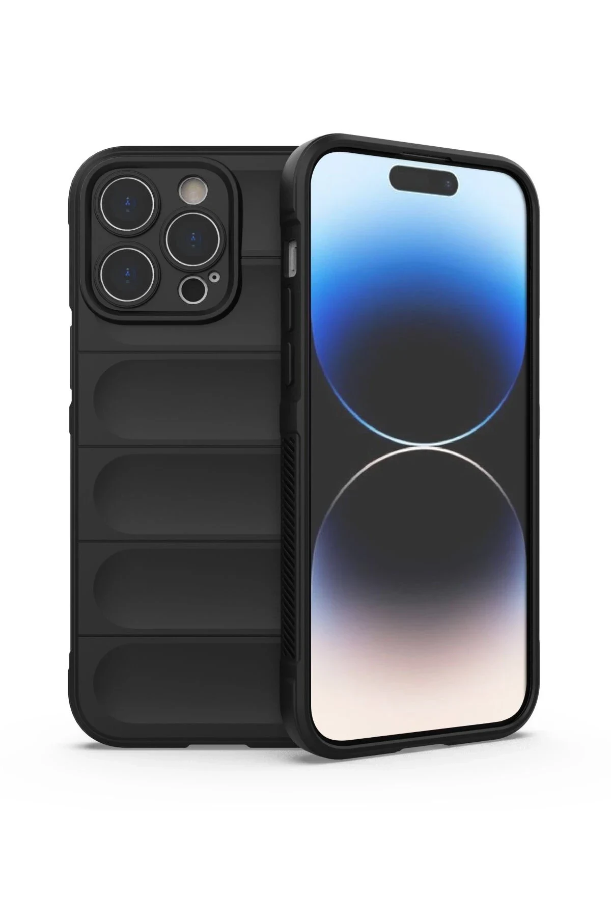 uryport Apple iPhone 13 Pro Max Kılıf Optimum Silikon - Siyah