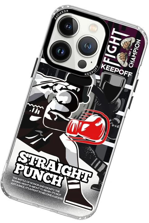 Keep Off Apple iPhone 15 Pro Max Arena Fighting Magsafe Kapak - Duel