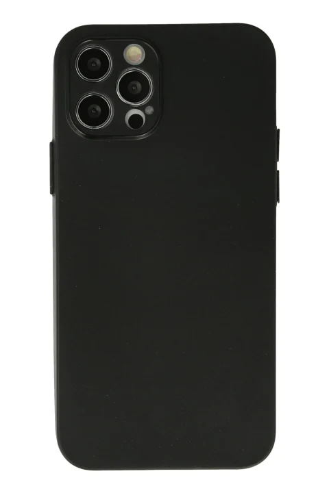 uryport Apple iPhone 12 Pro Max Kılıf Puma Silikon - Siyah