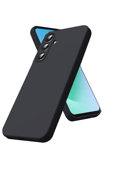 uryport Samsung Galaxy S26 Plus Nano içi Kadife Silikon - Siyah