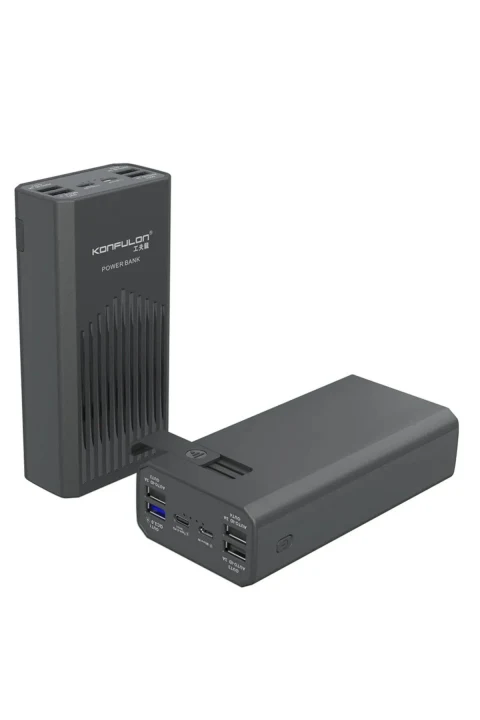 Konfulon P40Q Powerbank 40.000 mAh PD 18W Hızlı Şarj - Siyah
