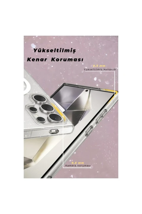 Joko Samsung Galaxy S23 Kılıf Star Magsafe Kapak - Siyah
