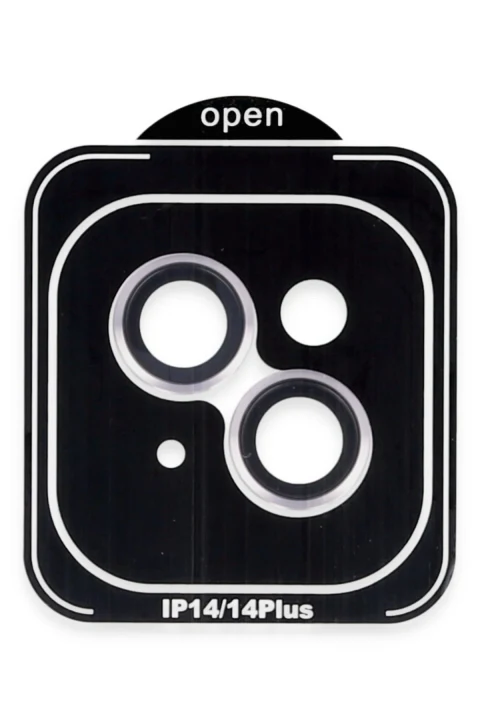 Joko Apple iPhone 14 PVD Metal Kamera Lens - Derin Mor