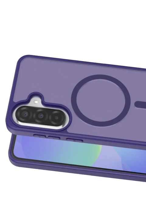 Joko Samsung Galaxy A57 5G Jota Magsafe Kapak - Derin Mor