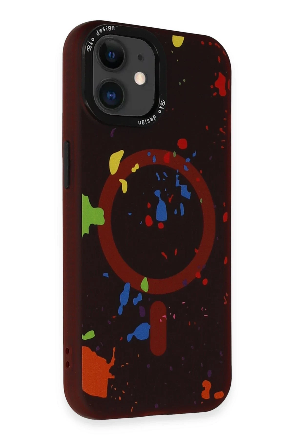 Joko Apple iPhone 11 Colorful Magsafe Kapak - Kırmızı