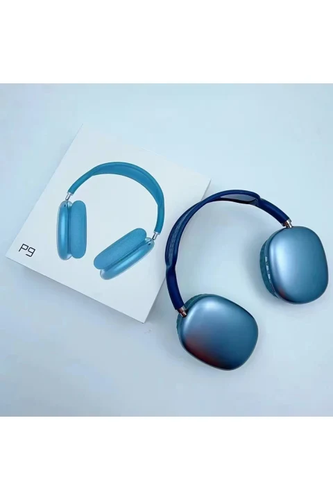 Karler Bass P9 BT Kablosuz Kulaklık - Mavi