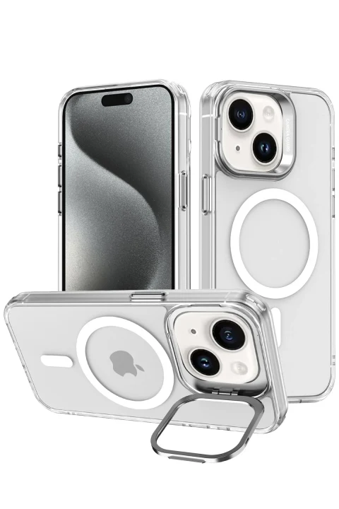 Joko Apple iPhone 14 Armor Magsafe Kapak - Şeffaf