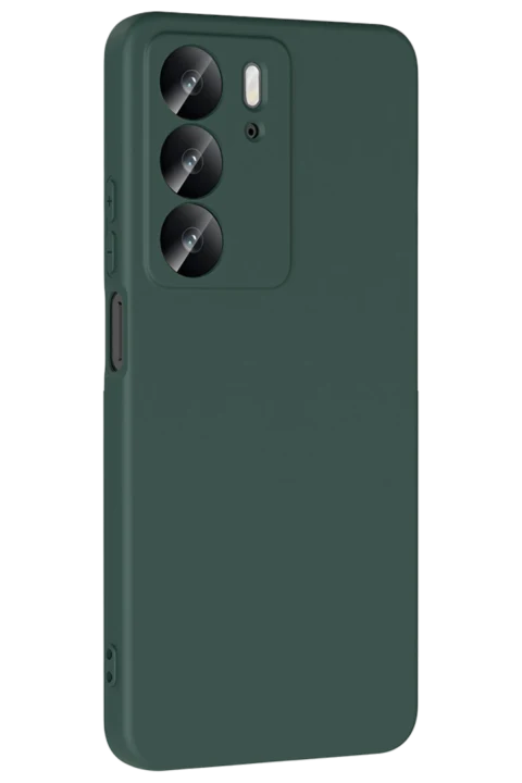 uryport Realme C75 4G First Silikon - Koyu Yeşil