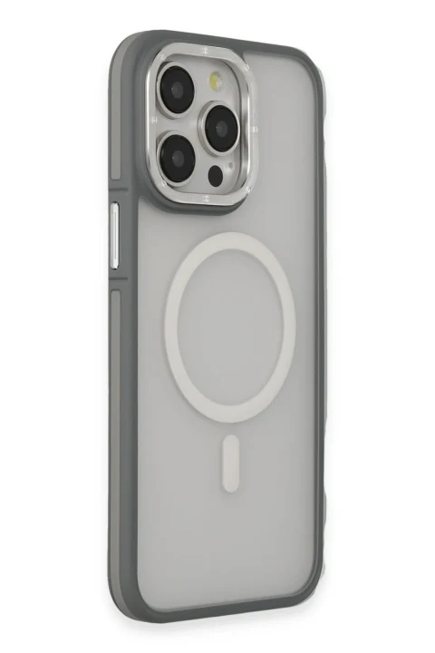 Joko Apple iPhone 15 Pro Max Rocky Magsafe Kapak - Gri