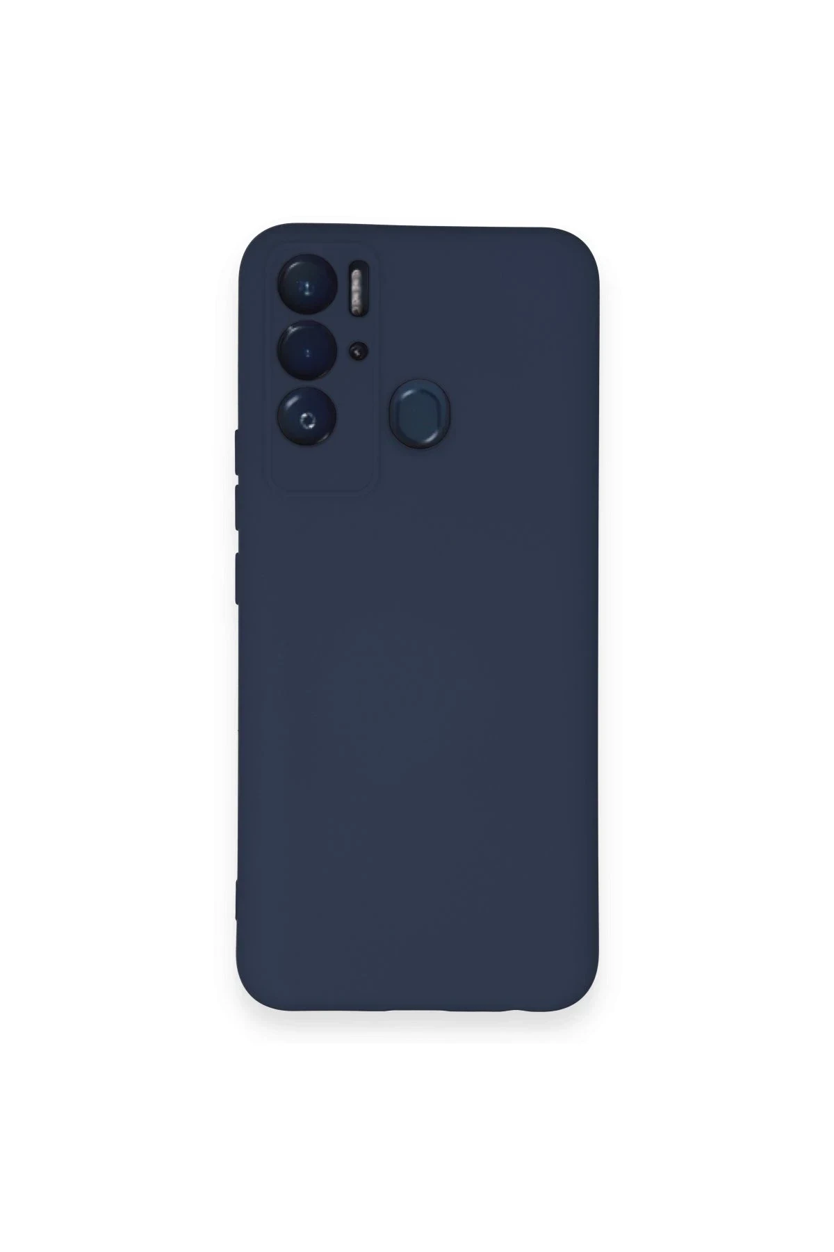 uryport Tecno Pova Neo Kılıf Nano içi Kadife Silikon - Lacivert