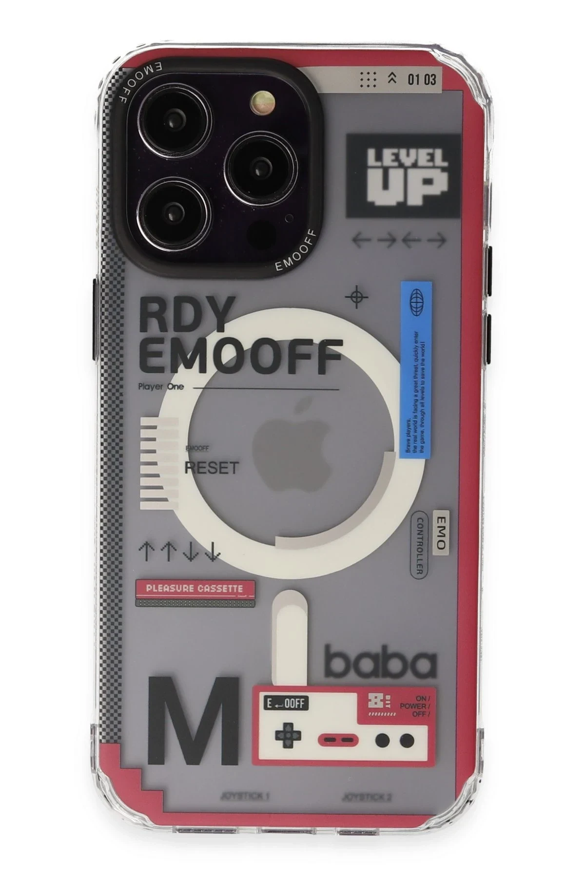 Keep Off Apple iPhone 14 Pro Max Kılıf Clone Space Magsafe Kapak - Clone - 15