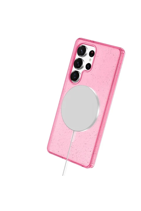 Joko Samsung Galaxy S24 Ultra Kılıf Star Magsafe Kapak - Pembe