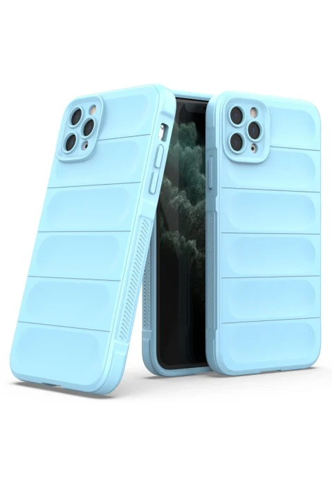 uryport Apple iPhone 11 Pro Kılıf Optimum Silikon - Sky Blue