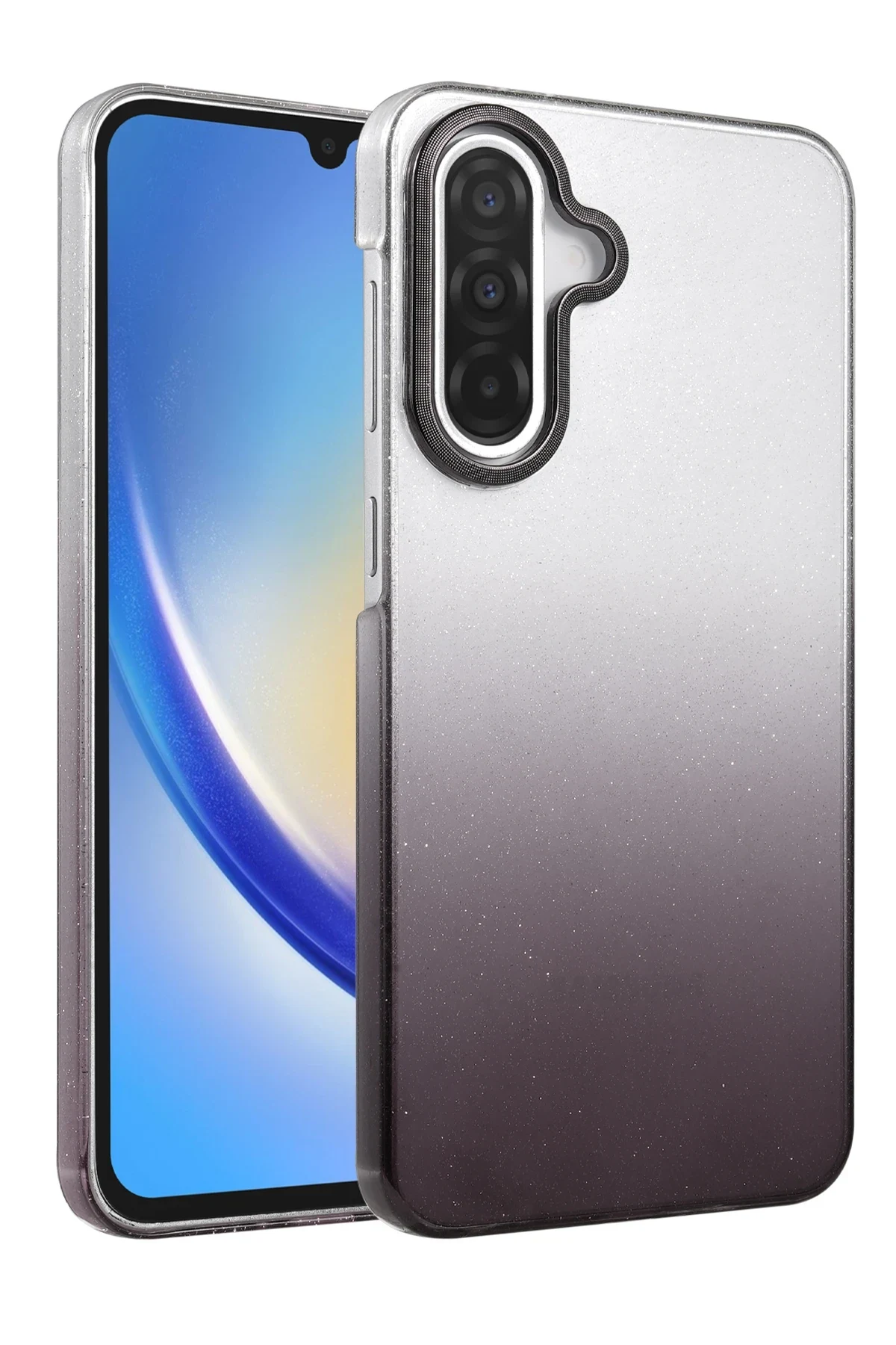 uryport Samsung Galaxy A36 Glossy Kapak - Siyah