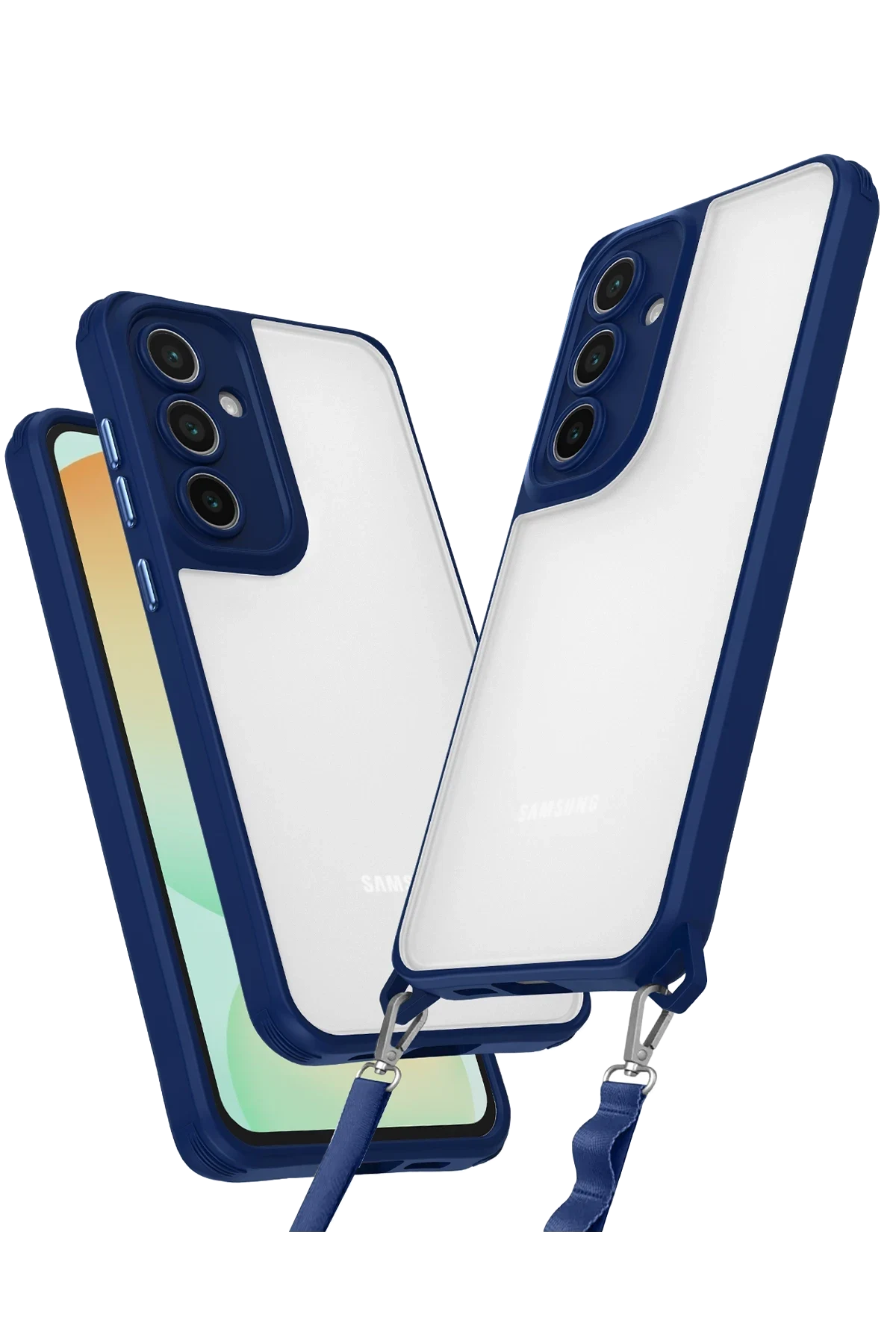 uryport Samsung Galaxy A26 Kılıf Penta Silikon Kılıf - Lacivert