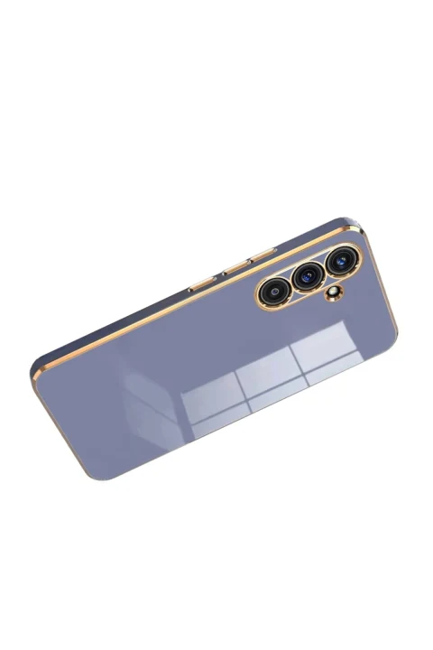uryport Samsung Galaxy A17 5G Volet Silikon - Mavi