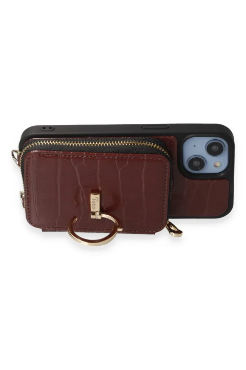 Joko Apple iPhone 13 Pro Kılıf Ermes Kapak - Bordo