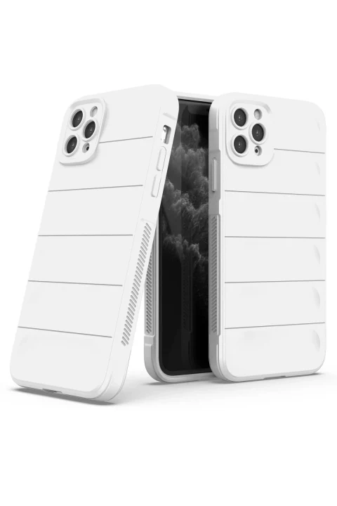 uryport Apple iPhone 11 Pro Kılıf Optimum Silikon - Krem