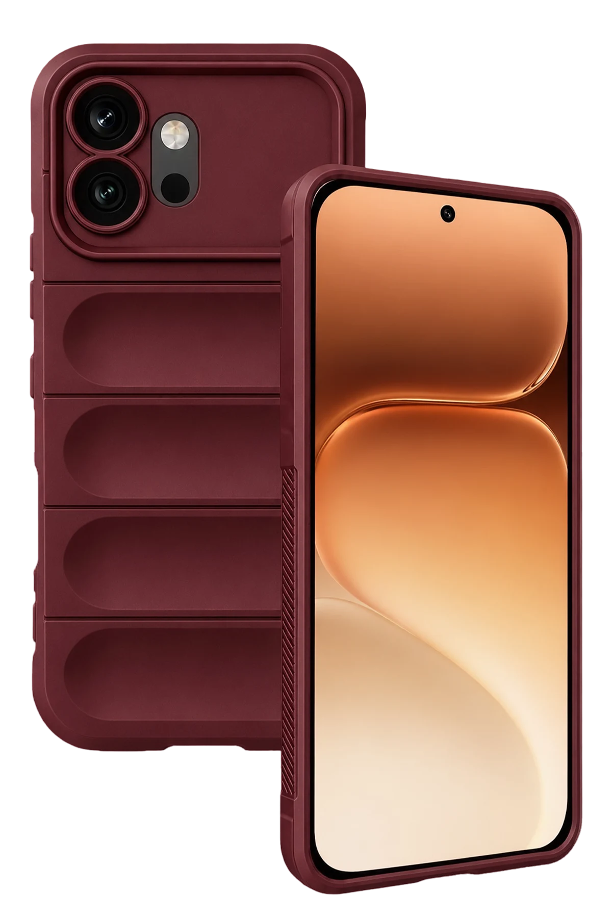 uryport Huawei Honor 600 Optimum Silikon - Bordo